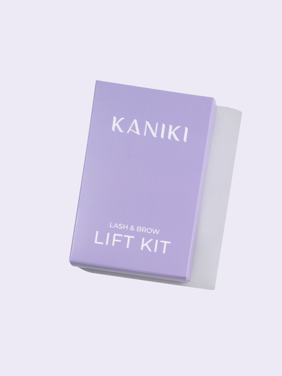 Kaniki Lashlift & Brow Lamination Kit in een professioneel doosje met hoogwaardige verpakking, speciaal ontworpen voor salons.