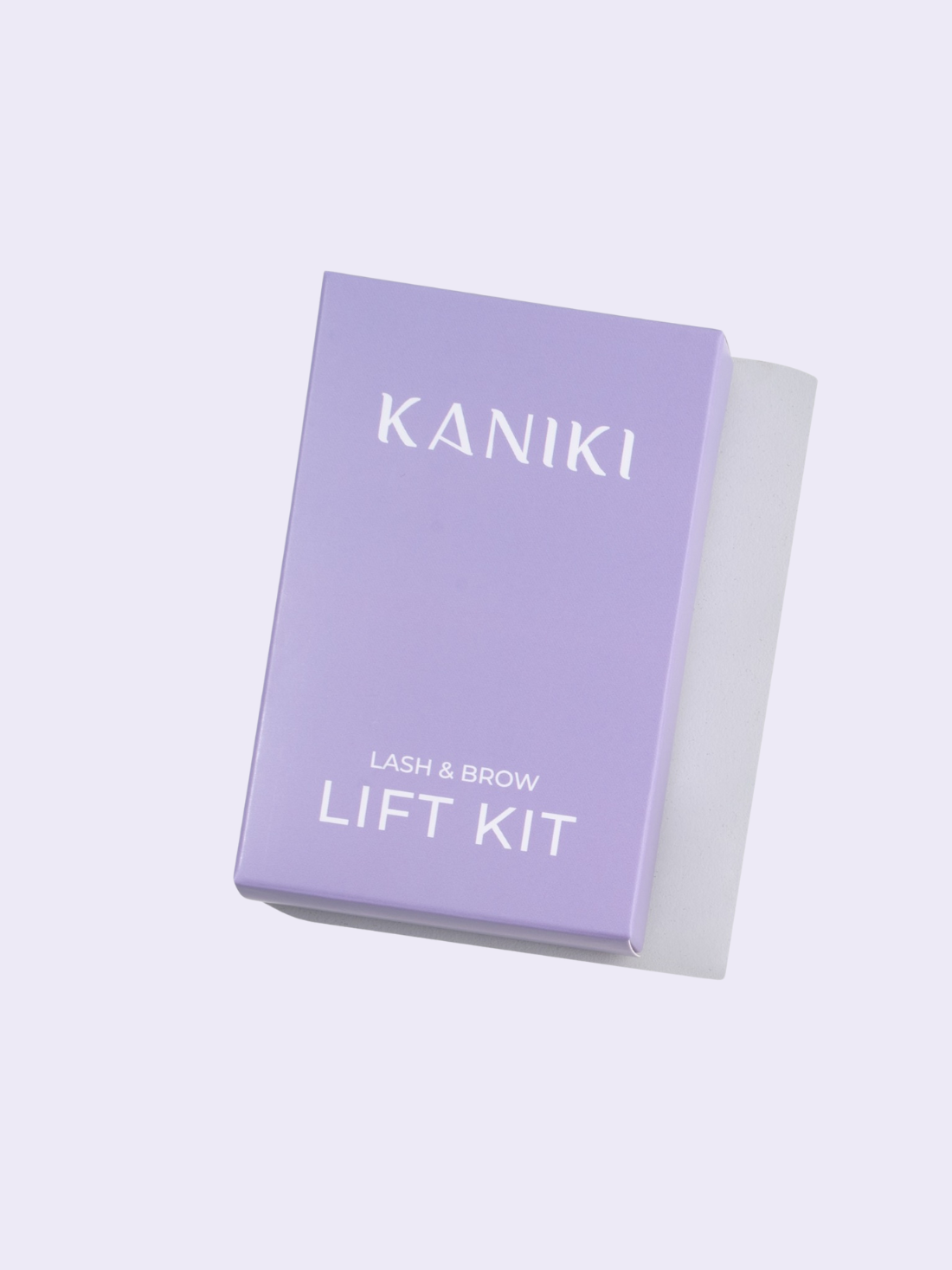 Kaniki Lashlift &amp; Brow Lamination Kit in een professioneel doosje met hoogwaardige verpakking, speciaal ontworpen voor salons.