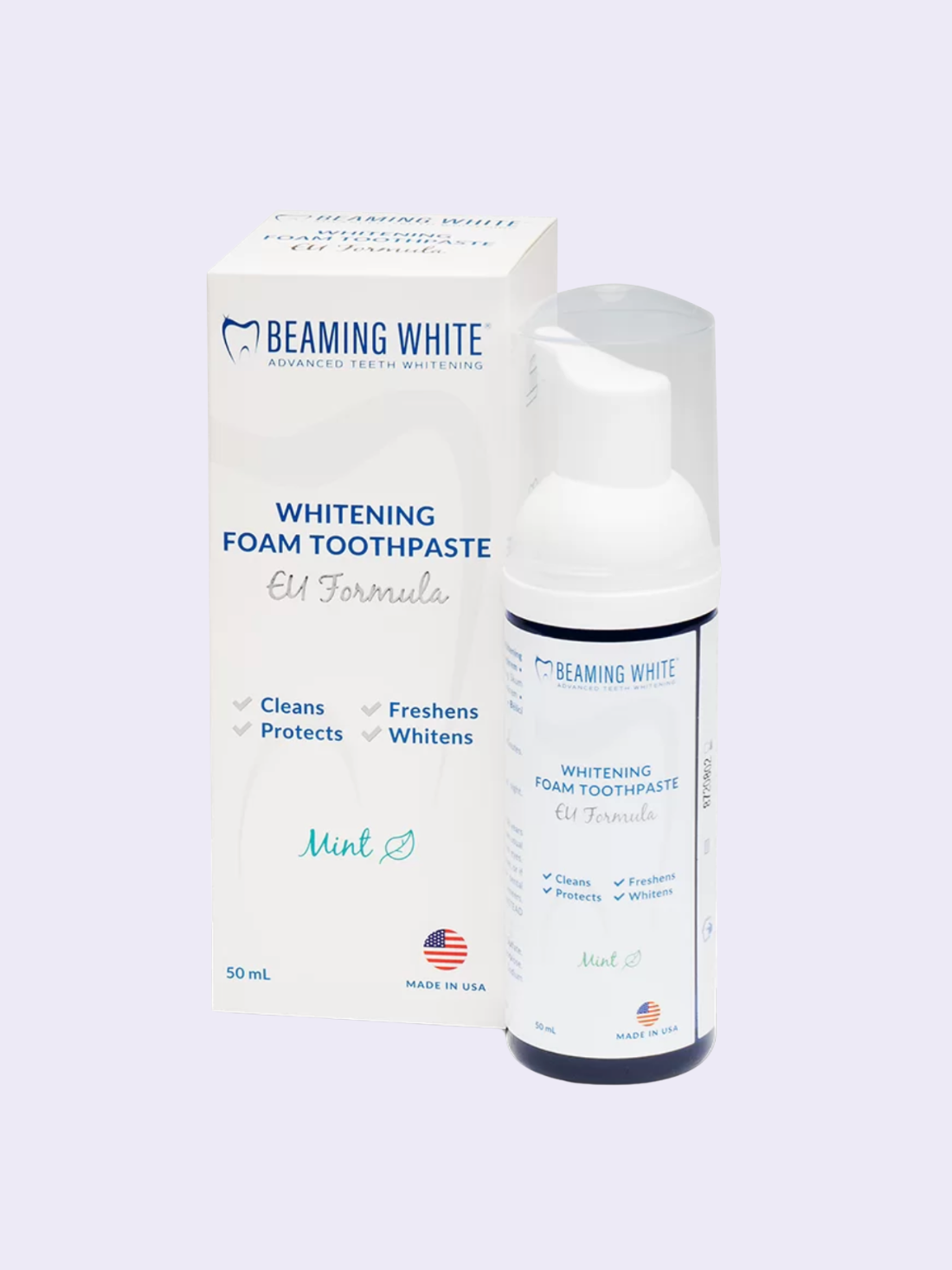 Whitening Foam Tandpasta – EU Formule